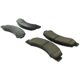 Purchase Top-Quality Front High Performance Pads by CENTRIC PARTS - 306.07560 pa3