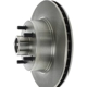 Purchase Top-Quality CENTRIC PARTS - 121.61002 - Brake Rotor and Hub Assembly pa4