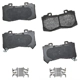 Purchase Top-Quality BENDIX - SBC1802 - Front Disc Brake Pads pa1