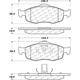 Purchase Top-Quality Front Premium Ceramic Pads by CENTRIC PARTS - 301.06480 pa4