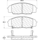 Purchase Top-Quality Front Premium Ceramic Pads by CENTRIC PARTS - 301.08290 pa6