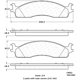 Purchase Top-Quality Front Premium Ceramic Pads by CENTRIC PARTS - 301.09650 pa7