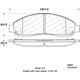 Purchase Top-Quality Front Premium Ceramic Pads by CENTRIC PARTS - 301.10390 pa8