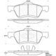 Purchase Top-Quality CENTRIC PARTS - 301.10470 - Front Premium Ceramic Pads pa12