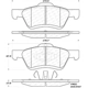 Purchase Top-Quality Front Premium Ceramic Pads by CENTRIC PARTS - 301.10471 pa9