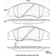 Purchase Top-Quality Front Premium Ceramic Pads by CENTRIC PARTS - 301.10740 pa10