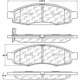 Purchase Top-Quality Front Premium Ceramic Pads by CENTRIC PARTS - 301.11830 pa1