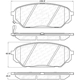 Purchase Top-Quality Front Premium Ceramic Pads by CENTRIC PARTS - 301.13010 pa11