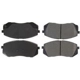 Purchase Top-Quality Front Premium Ceramic Pads by CENTRIC PARTS - 301.18260 pa10