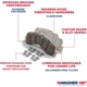 Purchase Top-Quality Front Premium Ceramic Pads by WAGNER - OEX1663 pa5