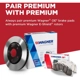 Purchase Top-Quality Front Premium Ceramic Pads by WAGNER - OEX1663 pa7