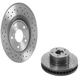 Purchase Top-Quality Front Premium Rotor by BREMBO - 09.5673.1X pa3