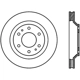 Purchase Top-Quality Front Premium Rotor by CENTRIC PARTS - 120.66051 pa16