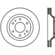 Purchase Top-Quality Front Premium Rotor by CENTRIC PARTS - 120.66051 pa3