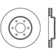 Purchase Top-Quality Front Premium Rotor by CENTRIC PARTS - 120.66064 pa8