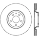 Purchase Top-Quality Front Premium Rotor by CENTRIC PARTS - 125.33100 pa3