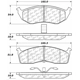 Purchase Top-Quality Front Premium Semi Metallic Pads by CENTRIC PARTS - 300.05910 pa2