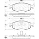 Purchase Top-Quality Front Premium Semi Metallic Pads by CENTRIC PARTS - 300.06480 pa11