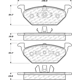 Purchase Top-Quality Front Premium Semi Metallic Pads by CENTRIC PARTS - 300.07680 pa1