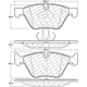 Purchase Top-Quality CENTRIC PARTS - 300.10610 - Front Premium Semi Metallic Pads pa3