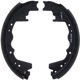 Purchase Top-Quality BENDIX - 358 - Premium Front Drum Brake Shoes pa3