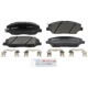 Purchase Top-Quality BOSCH - BP1384 - Front Disc Brake Pad pa1