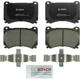 Purchase Top-Quality BOSCH - BP1396 - Front Disc Brake Pad pa2