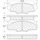 Purchase Top-Quality Front Semi Metallic Pads by CENTRIC PARTS - 102.02060 pa5