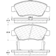 Purchase Top-Quality CENTRIC PARTS - 102.06210 - Front Semi Metallic Pads pa12