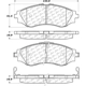 Purchase Top-Quality CENTRIC PARTS - 102.07970 - Front Semi Metallic Pads pa1