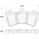 Purchase Top-Quality Front Semi Metallic Pads by CENTRIC PARTS - 102.09770 pa8