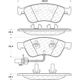 Purchase Top-Quality Front Semi Metallic Pads by CENTRIC PARTS - 102.10240 pa11