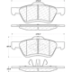 Purchase Top-Quality CENTRIC PARTS - 102.10470 - Front Semi Metallic Pads pa8