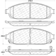 Purchase Top-Quality CENTRIC PARTS - 102.10800 - Front Semi Metallic Pads pa8