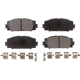 Purchase Top-Quality Front Semi Metallic Pads by POSITIVE PLUS - PPF-D1184A pa1