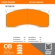 Purchase Top-Quality QUALITY-BUILT - 1000-0001M - Front Disc Brake Pad Set pa5