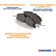 Purchase Top-Quality WAGNER - SX1149 - SevereDuty Disc Brake Pad Set pa2