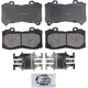 Purchase Top-Quality WAGNER - SX1802 - SevereDuty Disc Brake Pad Set pa3