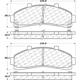 Purchase Top-Quality Front Severe Duty Semi Metallic Premium Pad by CENTRIC PARTS - 106.06520 pa6