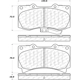 Purchase Top-Quality Front Severe Duty Semi Metallic Premium Pad by CENTRIC PARTS - 106.11190 pa3