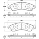 Purchase Top-Quality Front Super Premium Ceramic Pads by CENTRIC PARTS - 105.04120 pa11