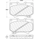 Purchase Top-Quality Front Super Premium Ceramic Pads by CENTRIC PARTS - 105.08120 pa1