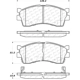 Purchase Top-Quality Front Super Premium Ceramic Pads by CENTRIC PARTS - 105.08890 pa8