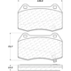 Purchase Top-Quality Front Super Premium Ceramic Pads by CENTRIC PARTS - 105.09600 pa11