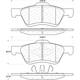 Purchase Top-Quality Front Super Premium Ceramic Pads by CENTRIC PARTS - 105.10471 pa9