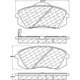 Purchase Top-Quality Front Super Premium Ceramic Pads by CENTRIC PARTS - 105.12951 pa2