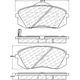 Purchase Top-Quality Front Super Premium Ceramic Pads by CENTRIC PARTS - 105.12951 pa4