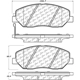 Purchase Top-Quality Front Super Premium Ceramic Pads by CENTRIC PARTS - 105.13840 pa1