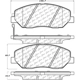 Purchase Top-Quality Front Super Premium Ceramic Pads by CENTRIC PARTS - 105.13840 pa7