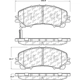 Purchase Top-Quality Front Super Premium Ceramic Pads by CENTRIC PARTS - 105.17360 pa4